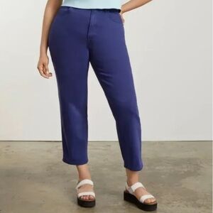 Everlane The Way High Straight Blue Jeans Size 27 Tall New